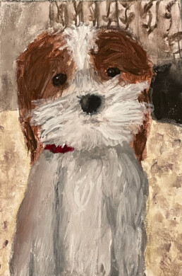 Poppy, Isabelle Ramsay, Gouche paint