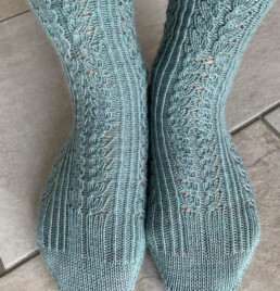 Summer Socks, Emilie Van Baalen, knitted